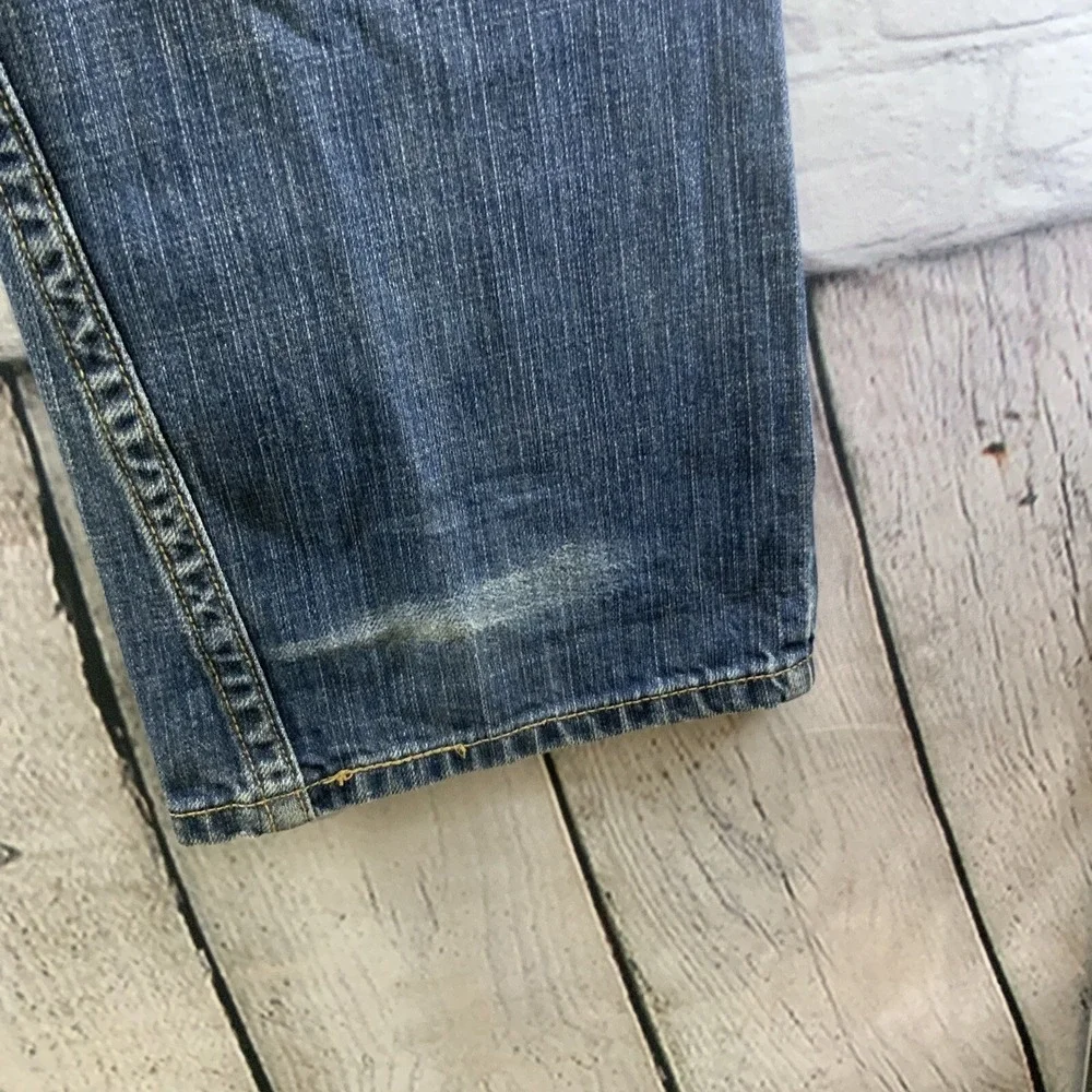Levi's 514 Slim Straight Blue Jeans Mens Sz 34‎ x 34